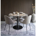 Chaise lounge velours scandinave-KOALA