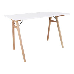 Bureau scandinave en bois 120cm POUQ