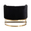 Fauteuil 1 personne velours-AZILA