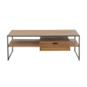 Table basse design en bois avec tiroir ZATI