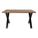 Table en bois conviviale-ZALIPA