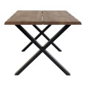 Table en bois conviviale-ZALIPA