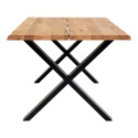 Table en bois conviviale-ZALIPA