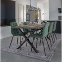 Chaise en velours -AGLO