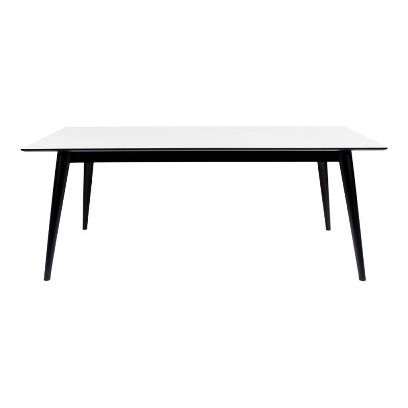 Table à manger scandinave 195-285 X 90 cm-PAOLO