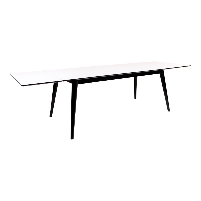 Table à manger scandinave 195-285 X 90 cm-PAOLO