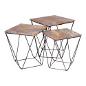 Set de 3 tables d'appoint-NATI