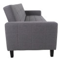 Fauteuil lounge scandinave tissu-SHAKI