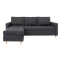 Canapé d'angle tissu scandinave-KIKA