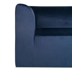 canapé d'angle droit en velours design-IRLANDE