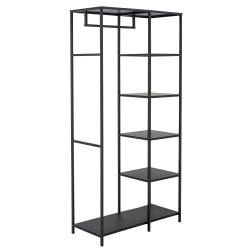 Dressing minimaliste en métal noir BEMOU