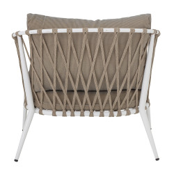 Fauteuil lounge rotin-SIAN