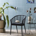 Petite table basse ronde extérieur CARLOTA 