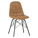 Chaise en rotin tendance-BOBI