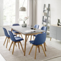 Table rectangulaire scandinave-ZENIO