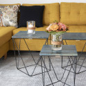Set de 3 tables d'appoint-NATI