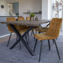 Chaise en velours -AGLO