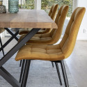 Chaise en velours -AGLO