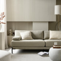 Canapé contemporain en tissu 3 places LENA