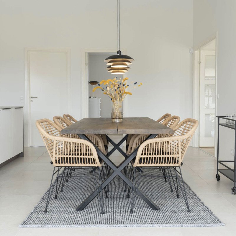 Chaise lounge scandinave-AMIO