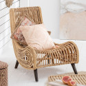 Fauteuil design en rotin style bohème VYVY