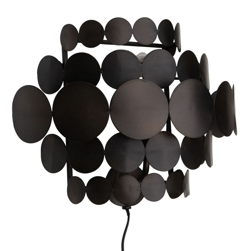 Lampe en métal noir-PAULE
