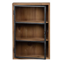 Armoire en bois et métal-CORINE