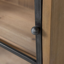 Armoire en bois et métal-CORINE