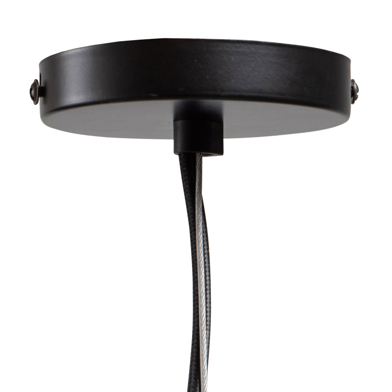 Lampe à suspension en abaca 41cm-ROCKET