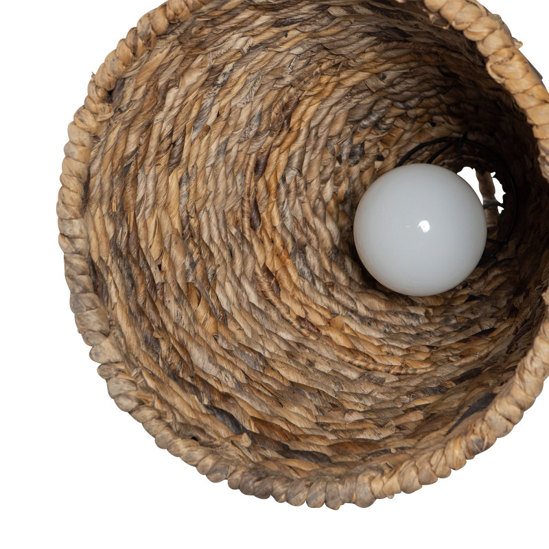 Lampe à suspension en abaca 41cm-ROCKET