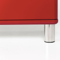 Table de chevet en bois 2 tiroirs MALIBU