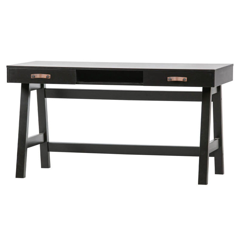 Bureau en pin noir -HERMIONE