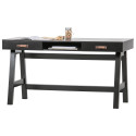 Bureau en pin noir -HERMIONE