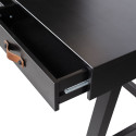 Bureau en pin noir -HERMIONE