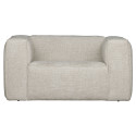 Fauteuil confortable en tissu BEAN