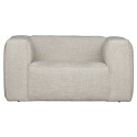 Fauteuil confortable en tissu BEAN