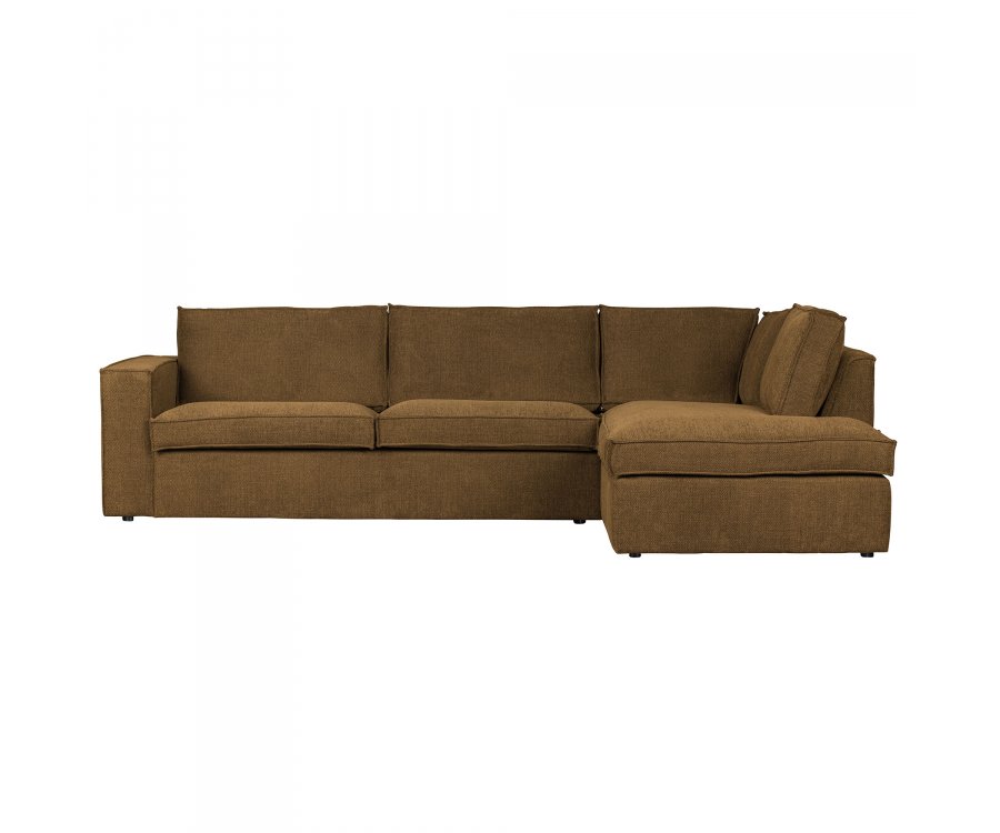 Canapé d'angle droit confortable-FREDDIE