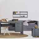 Cadre de lit enfant 90x200cm bois massif STAVROS - Woood DHK - 1