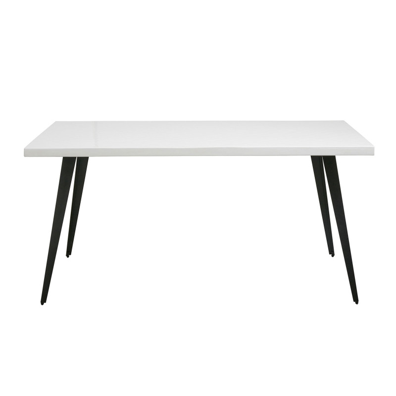 Table à manger rectangulaire 160cm bois massif DRESDO - Nordal