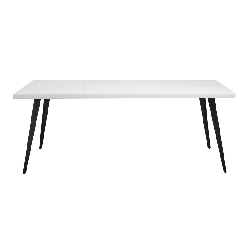 Grande table design 200cm bois massif DRESDO - Nordal