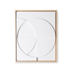 Tableau design art contemporain 43x53cm FRAME