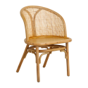 Petit fauteuil enfant en rotin CASI