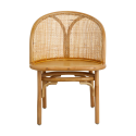 Petit fauteuil enfant en rotin CASI