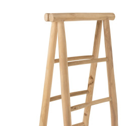 Echelle salle de bain en bois de teck LOUISE
