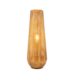 Lampe contemporaine 57cm en métal doré ENARA