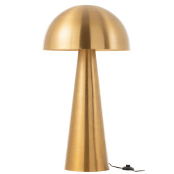 Lampadaire champignon en métal doré ATEF