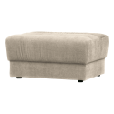 Repose-pieds rectangulaire en tissu ROCK