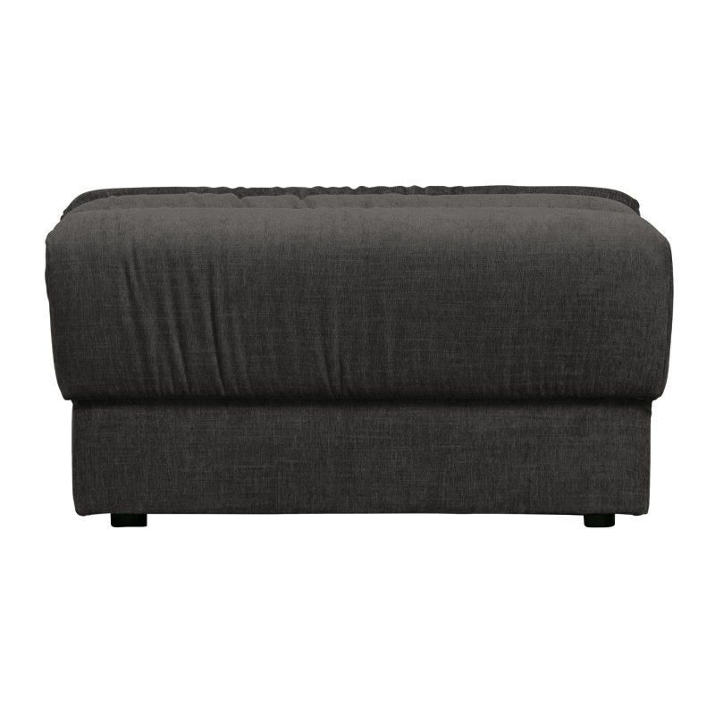 Repose-pieds rectangulaire en tissu ROCK