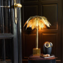 Lampe forme palmier en métal doré DEMBA