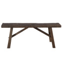 Banc 120cm en bois massif GABRIEL